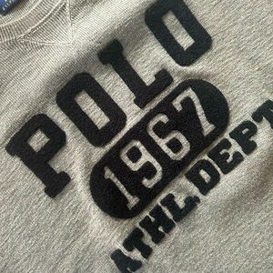 Polo by Ralph Lauren Cotton Graphic Sweater Medium